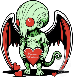 Cthulhu Love Is Madness Design