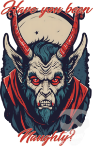 Merry Krampus Have You Been Naughty Design