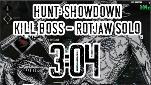 Speedrun Of Hunt Showdown Boss Killed Rotjaw Solo In 3m4s