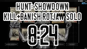 Speedrun Of Hunt Showdown Bossextract Rotjaw In 8m24s