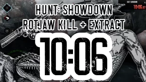 Speedrun Of Hunt Showdown Bossextract Rotjaw In 10m06s